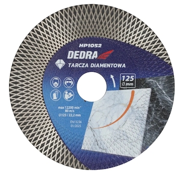 Diamantový kotouč 125mm kosočtverce 