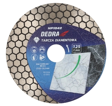 Diamantový kotouč 125mm medová plástev 