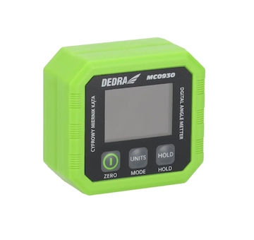 Digitální úhloměr 3,7 V, 4x90 stupňů