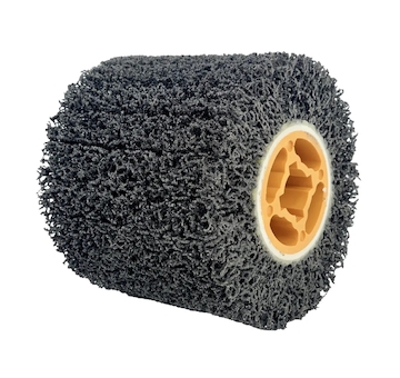 Kartáč z brusné textilie do satinační brusky 120x100mm