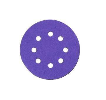 Keramické brusné kotouče 125mm, #60, suchý zip, sada 5 ks