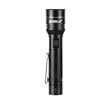 LED svítilna 1000lm, zoom, baterie 2200mAh