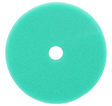 Leštící houba se suchým zipem velmi tvrdá 125mm tl. 25mm (zelená)