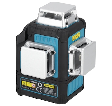 Multilaser 3D, 18 V, zelený, kufr SAS