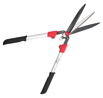 Nůžky na živý plot, 3 čepele, rovný řez, převodovka