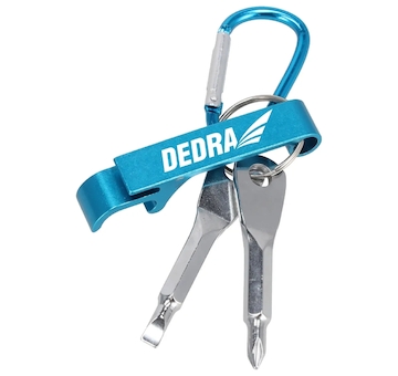 Otvírák na láhve a šroubovák SL,PH v kroužku na klíče