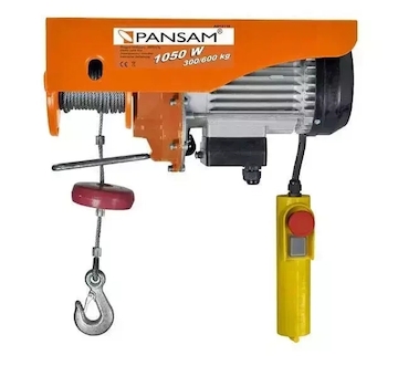 PANSAM A045110 Elektrický naviják 300 / 600 kg 1050W