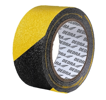 Protiskluzová páska 50mmx18m, žlutočerné PVC, tloušťka 0,13mm