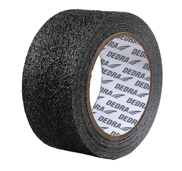 Protiskluzová páska 50mmx5m, černé PVC, tloušťka 0,13mm