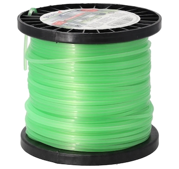 Řezná struna čtverec zesílená 2,4mmx90m, cívka