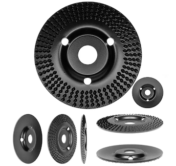 Rotační rašple šikmá 125 mm, střední hrubost 2