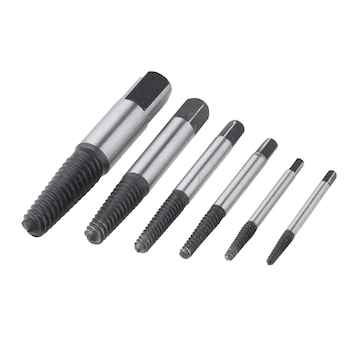 Sada 6 kusů stahováků šroubů.