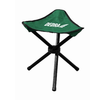 Skládací třínohá kempingová židle 30x30x40 cm