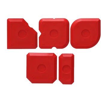 Špachtle na silikon 5 ks. V balení