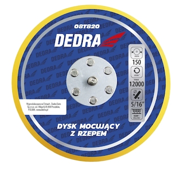 Unášecí koutouč se suchým zipem 150mm pro excentrické brusky