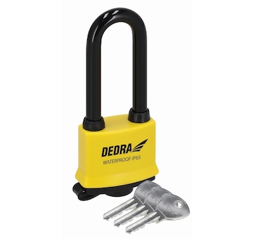 Vodotěsný visací zámek IP65 s krytem 45mm s dlouhým třmenem