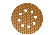 Brusný papír kulatý Anti-clogg 125mm, #60, suchý zip, sada 5ks