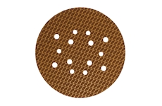 Brusný papír kulatý Anti-clogg 225mm, #150, suchý zip, sada 5ks