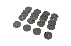 DEDRA 08T603 Korundový řezný kotouč na kov 32 x 1,0 mm, sada 20 ks