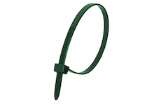DEDRA 11E48302 Pásky stahovací nylon 4,8 x 300 mm zelená 100 ks