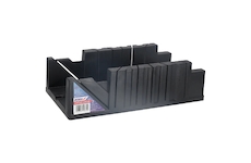 DEDRA 1239-05 Plastový přípravek na řezání úhlů 320 x 120 x 75 mm (4,5