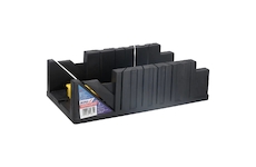 DEDRA 1239-06 Plastový přípravek na řezání úhlů 320 x 120 x 75 mm (4,5