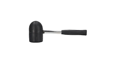 DEDRA 13M160 Klempířské gumové kladívko 90 mm, ocelová rukojeť