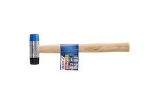 DEDRA 13M301 Klempířské kladívko 28 mm, hlava PU / nylon, hikorová rukojeť