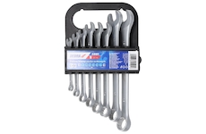 DEDRA 1401 Klíč očkovo plochý CrV sada 8 ks 6, 8, 10, 12, 13, 14, 17, 19