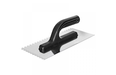 DEDRA 15B051 Hladítko zubaté, nerez 270 x 130 mm 4*4