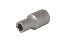 DEDRA 17A104 Nástrčná hlavice, šestihran 1/4