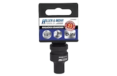 DEDRA 17N308Z Rázová hlavice, 1/2'', 8 x 38 mm, ocel Cr-Mo