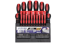 DEDRA 17W096 Sada šroubováků a bitů 36 ks s plastovým stojanem