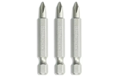 DEDRA 18A07S04 Sada šroubovacích bitů Phillips PH1/2/3 x 50 mm, blistr