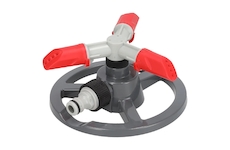 DEDRA 80N325 Tříramenný otočný zavlažovač na základně