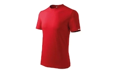 DEDRA BH5TC-XXL Tričko pánské XXL, červené, 100 % bavlna