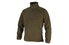 DEDRA BH6PA-XXXL Fleece mikina s vložkami, 280 g / m2, vel. XXXL, barva zelená army