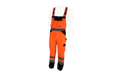 DEDRA BH81SO2-XXL Reflexní kalhoty s laclem vel. XXL, oranžové