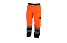 DEDRA BH81SP2-S Reflexní kalhoty vel. S, oranžové