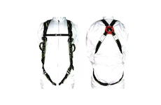 DEDRA BHSZ10 Bezpečnostní popruhy s  2bodovým kotvením + bezpečnostní lanko