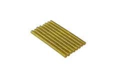 DEDRA DED7573 Tyčinky tavné lepící zlaté brokátové 8 ks 8 x 100 mm