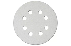 DEDRA DED7764W1 Brusné kotouče bílé, 180 mm, gradace 80, suchý zip, sada 5 ks