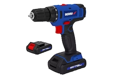 DEDRA DED7880B Aku vrtací šroubovák 18V, 2x1,5Ah, 1h, 0-400/0-1350rpm