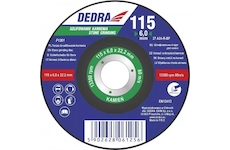 DEDRA F1362 Kotouč na broušení kamene 125 x 6 x 22.2