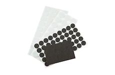 DEDRA M311.210 Plstěné samolepicí podložky sada 106 ks, různé tvary