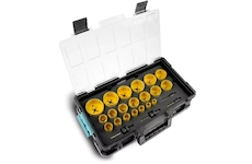 DEDRA N0303G04 Sada vykružovacích korunek 20 - 83 v kufru