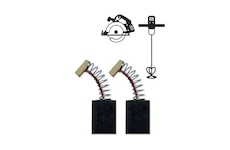 DEDRA YSG001 Uhlíky náhradní pro DED7922, DED7924, A140030