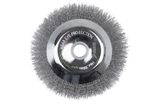 Drátěný kartáč na motorovou kosu,měkký, 200 mm
