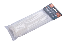 EXTOL PREMIUM 8856104 pásky stahovací na kabely bílé, 150x2,5mm, 100ks, nylon PA66