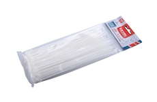 EXTOL PREMIUM 8856106 pásky stahovací na kabely bílé, 200x3,6mm, 100ks, nylon PA66